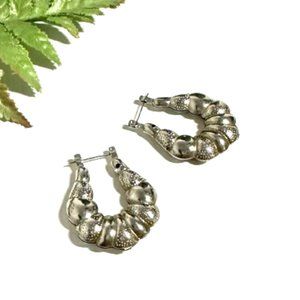 Shrimp Hoop Earrings